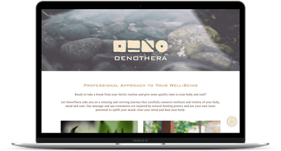 Branding and website for a spa business - Oenothera - Markenbildung & Positionierung