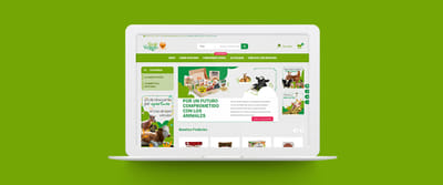 Diseño y desarrollo Web | Sientevegano - E-commerce