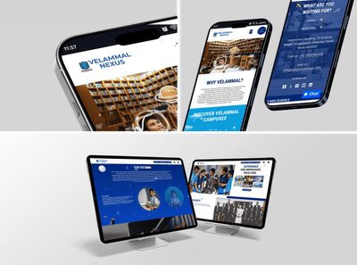 Velammal Nexus - Website Creation and Digital Strategy - Website Creatie