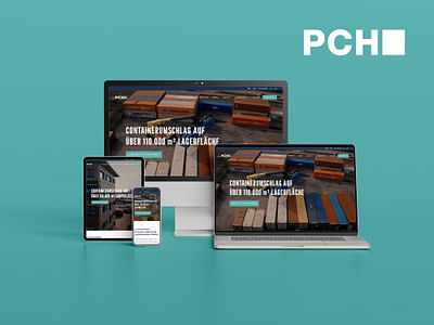 Die neue Webseite von PCH Packing Center Hamburg - Webseitengestaltung
