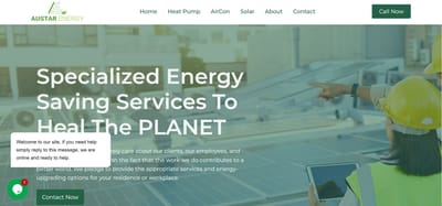 Austar energy - Website Creation