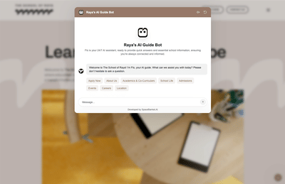 Website development + AI integration - Stratégie digitale