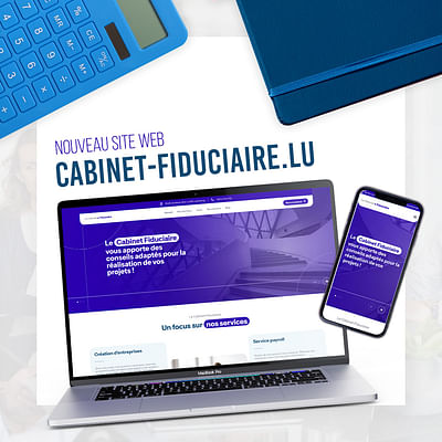 Site vitrine / Blog - Le Cabinet Fiduciaire - Création de site internet