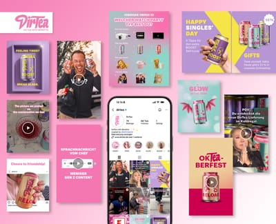 DirTea: Hot trends im Feed für Shirin Davids Eistee - Social Media
