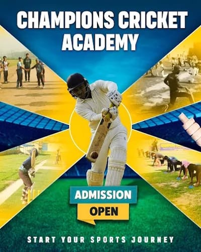 SEO, Website Design & GMB Optimization for Champions Cricket Academy - Stratégie digitale