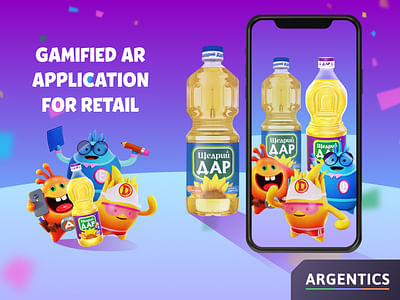 Branded AR app for sunflower oil - Game Entwicklung