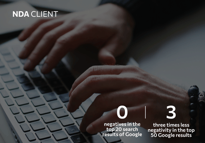 Course against negativity: how SERM helped to sell the bank - Marketing d'influence