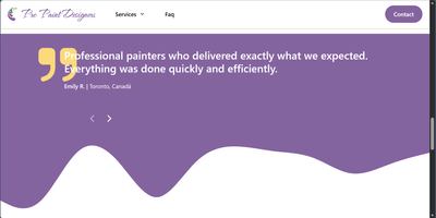 Website - Pro Paint Designers - Création de site internet