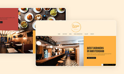 Burger Bistro - Website - E-commerce
