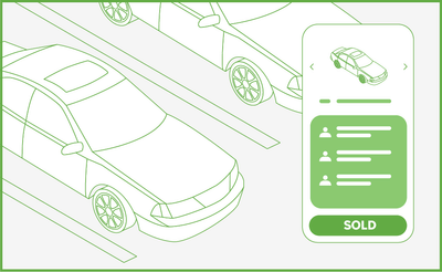 Auktionsplattform für Autohandel - Application web