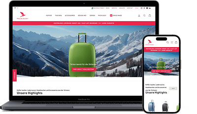 design your suit case - Pack Easy - Switzerland - E-Commerce