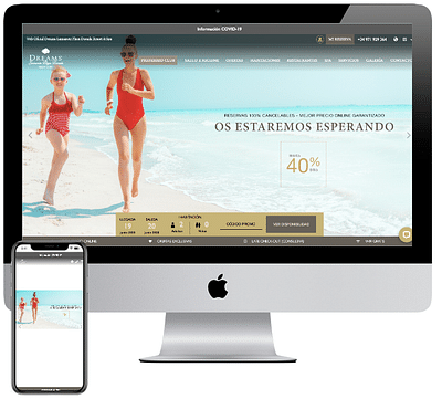 Dreams Playa Dorada: Web, SEO y Campañas online