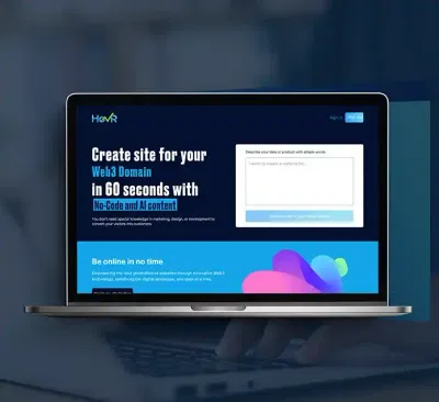 Hovr Website Builder - Web Application