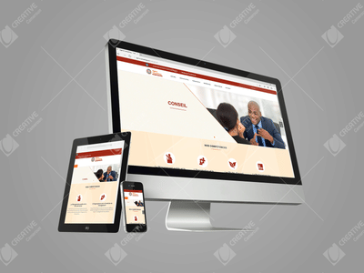 Site web Corporate AGORA CONSULTING - Website Creatie