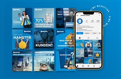 Social-Media-Marketing für Hamster Systems AG - Réseaux sociaux
