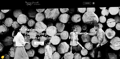 Site internet pour Maxime Fourcade