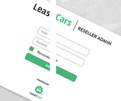 Lease Cars - Creazione di siti web
