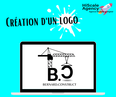 Création du logo Bernard Construct - Ontwerp