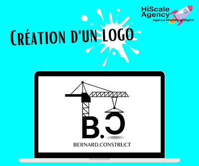 Création du logo Bernard Construct - Design & graphisme