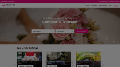 Web application for Wedding Classified Ads & Forum - Web Application