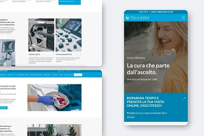 Villa Anna, identità e performance - Onlinewerbung