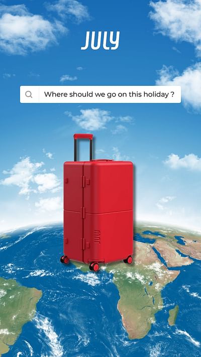 July campaign - New luggage - Publicité en ligne