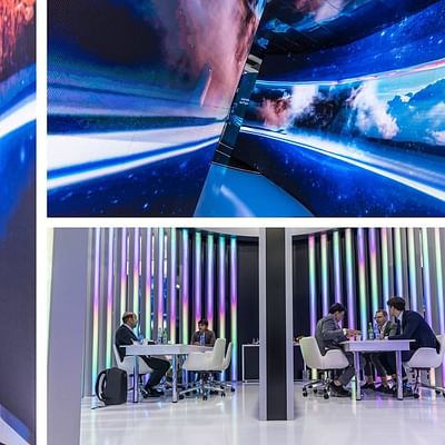 Exhibition stand for Saudi Space Agency - Outdoor Reclame