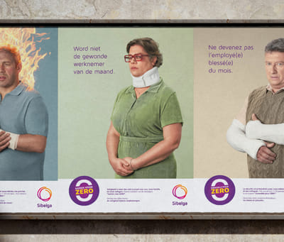 Campagne interne - Sécurité, objectif 0 accident - Design & graphisme