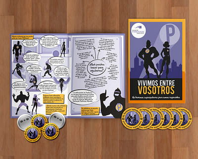 Campaña publicidad - Asociación Parkinson Alicante - Diseño Gráfico