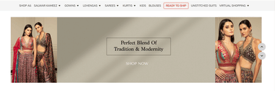 Premium & Ethnic Clothing Store - Design & graphisme