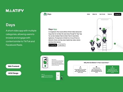 Days – Company Profile Website - Website Creation