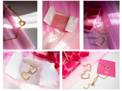 Valentinstag-Kampagne für Schmuck — Eigenprojekt - Fotografie