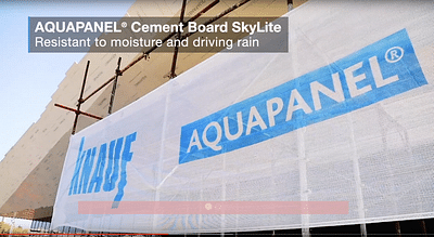 Projekt / Knauf Aquapanel - Außenwerbung
