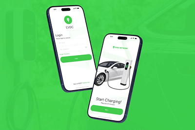 EVDC: EV Charging Mobile App - App móvil