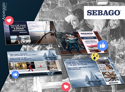 SEBAGO - Social Media Content & Strategy - Design & graphisme