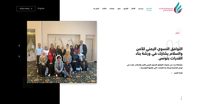 Yemeni Group for Development & Community Peace - Usabilidad (UX/UI)
