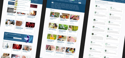 Refonte site Santé sur le Net - Création de site internet