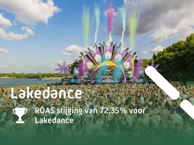 ROAS stijging van 72,35% voor Lakedance - Digital Strategy