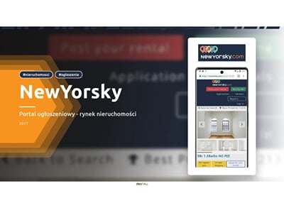 NewYorsky — NYC rental listings portal - Website Creation