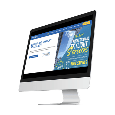 Golden Hands Skylight Website - Création de site internet
