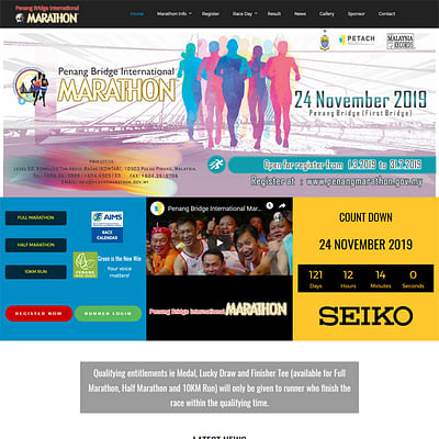 Penang Bridge International Marathon - Branding y posicionamiento de marca