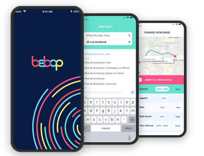 Community Management pour Bebop. - Werbung