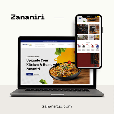 Zananiri - Shopify Website Revamping - Webseitengestaltung