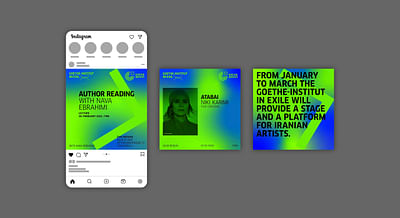 Goethe-Institut im Exil - Grafikdesign