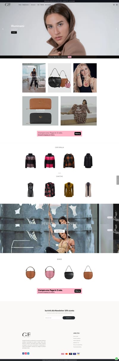 Giorgia Facchini - E-Commerce