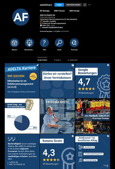 B2B Leadgenerierung digitale Strategie Factoring - Digital Strategy