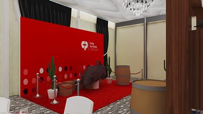 Colgate Palm Olives End of Year Party Venue Render - 3D