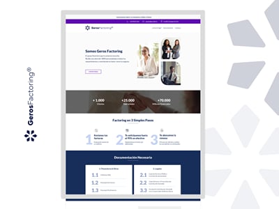 Geros Factoring - Graphic Design