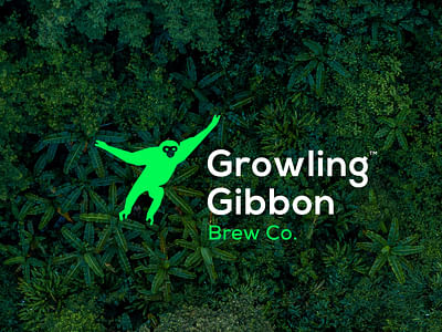 Branding for The Growling Gibbon Craft Brewery - Branding y posicionamiento de marca