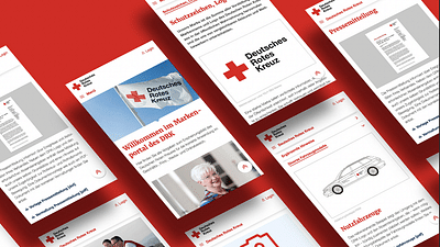 Deutsches Rotes Kreuz – Rebranding - Grafikdesign